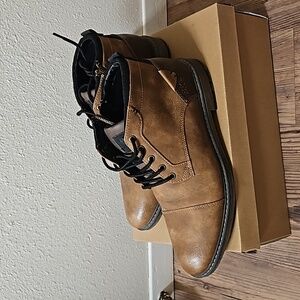 BKE men's brown dress shoes